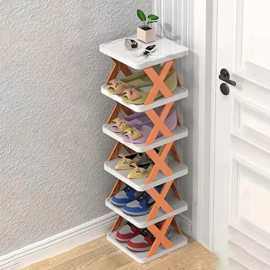 6 Layer Shoe Foldable Rack