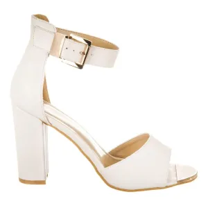 Aurora High Heel Ankle Strap Open Toe Sandals