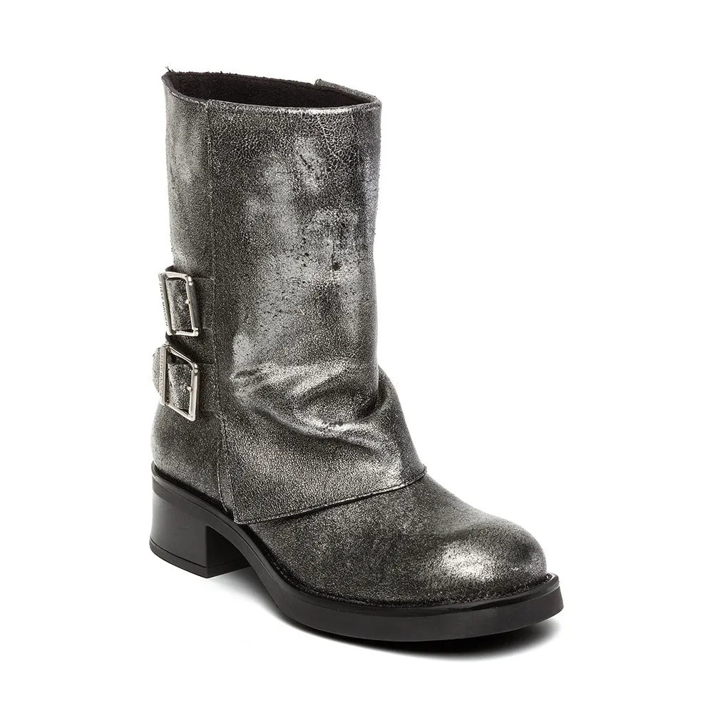 Bonfire Boots SILVER LEATHER