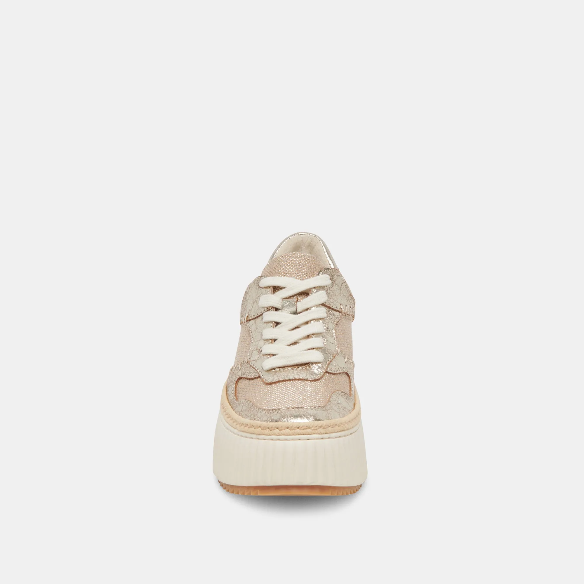 DANDI SNEAKERS LIGHT GOLD WOVEN