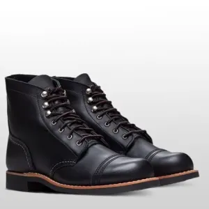 Iron Ranger Women's Red Wing Heritage Boots, Black Boundary Leather