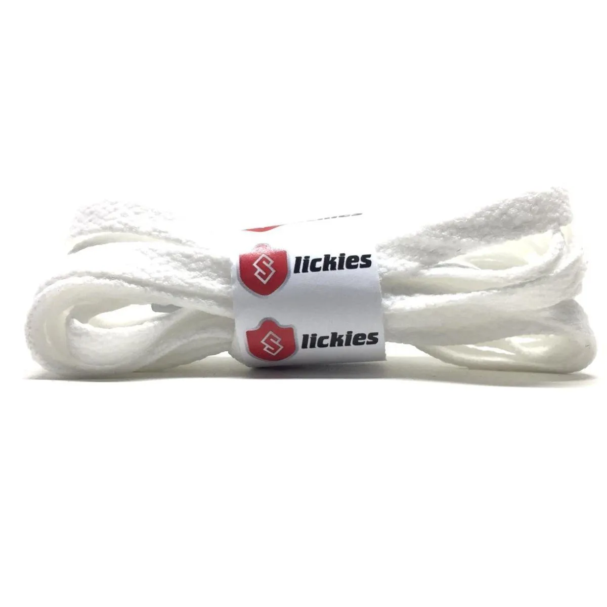 Jordan 1 Laces Basics Flat Thin - White Laces