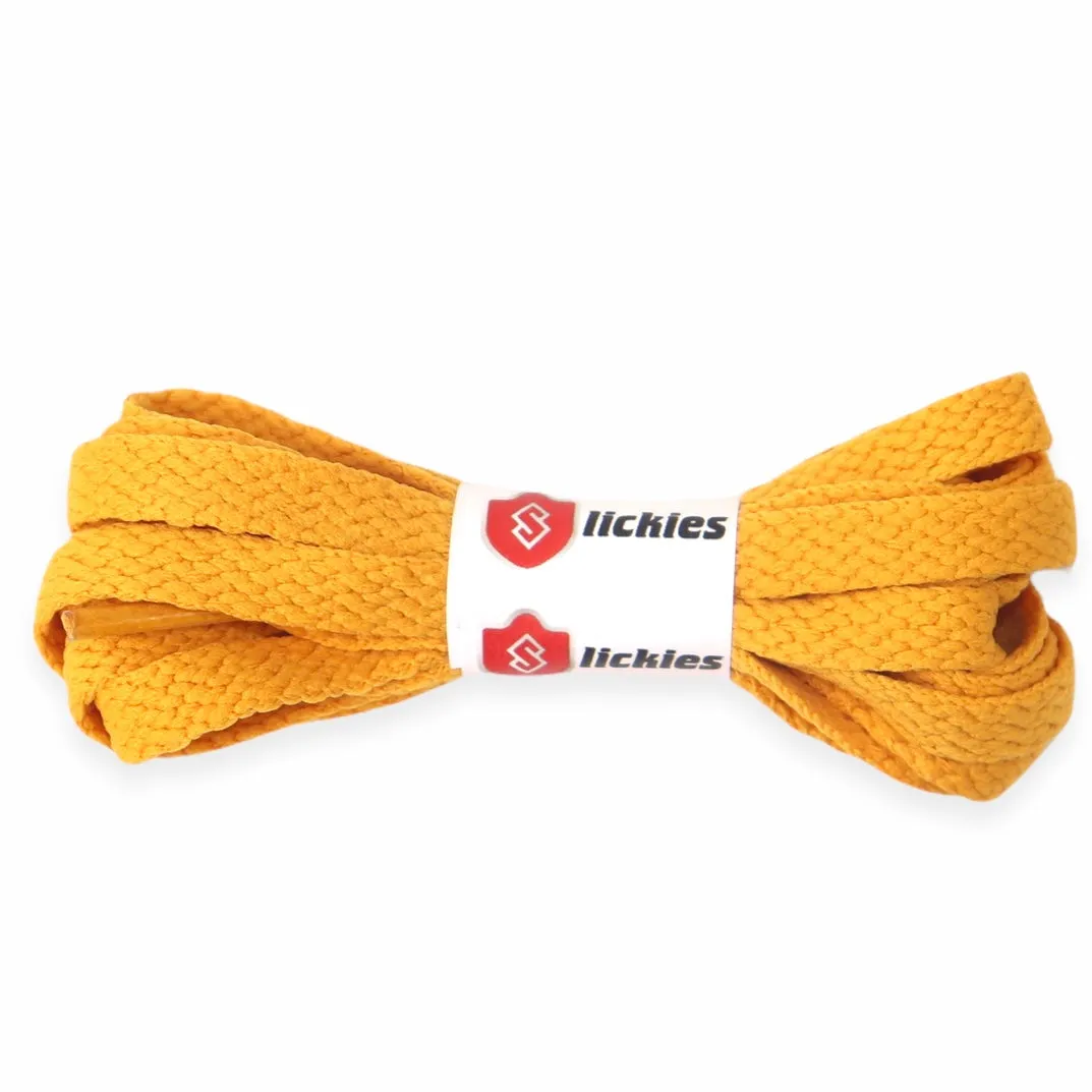 Jordan 1 Laces Basics Flat Thin - Yellow Ochre Laces