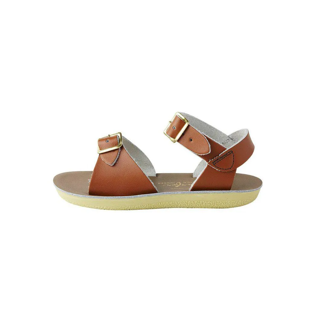 Salt-Water Sun-San Kid's Sandals - Surfer - Tan