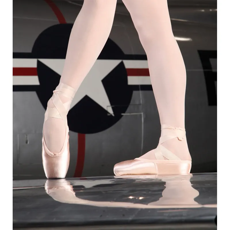 Suffolk Stellar Pointe Shoes - Light Shank Pink