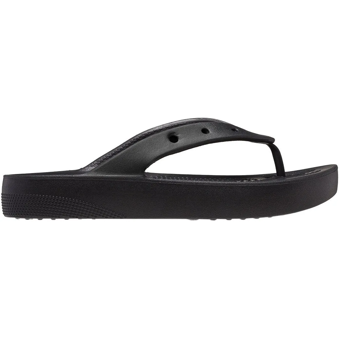 Women's Flip-Flops Crocs Classic Platform Flip Black 207714 001 42-43